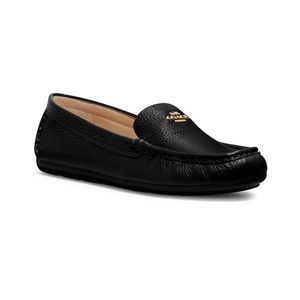 Black Coach Driving Loafers